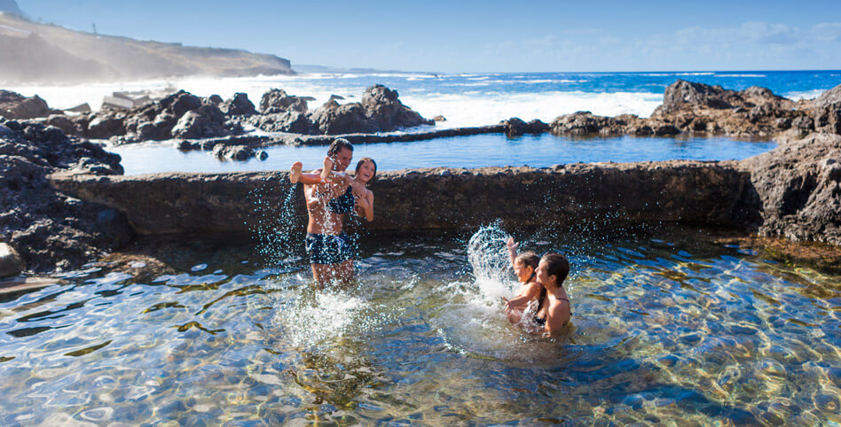 特内里费岛的天然泳池 © Turismo de Tenerife