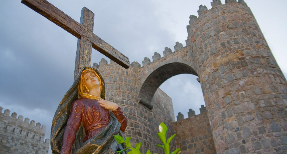 主日棕枝游行阿维拉圣周 © Fundación Siglo Castilla y León