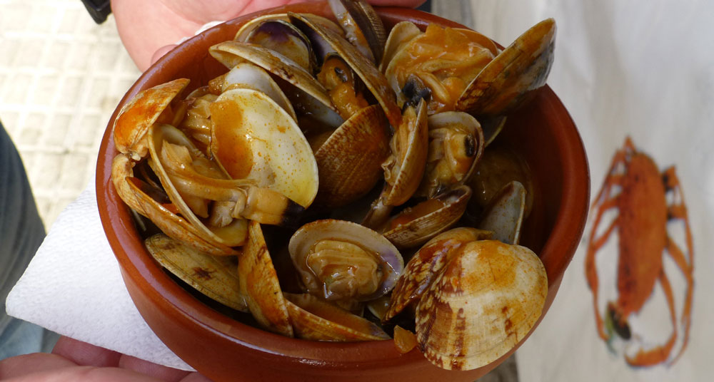 O Grove海鲜节现场烹饪展示 © Turismo Concello do Grove